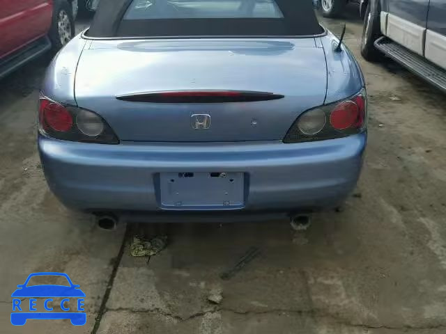 2002 HONDA S2000 JHMAP11492T007214 image 8