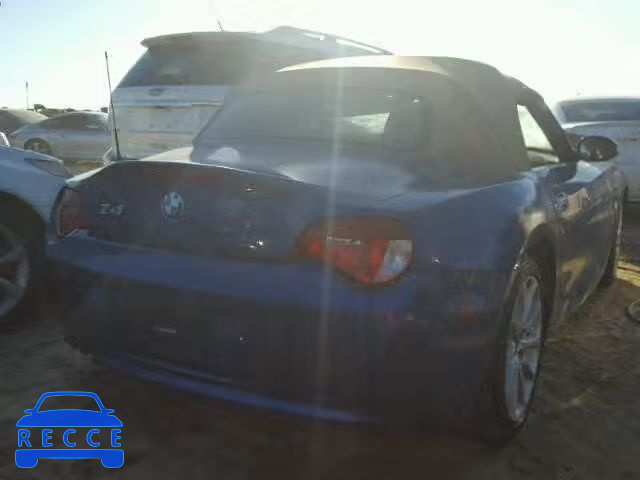 2007 BMW Z4 3.0I 4USBU33537LW71168 image 3