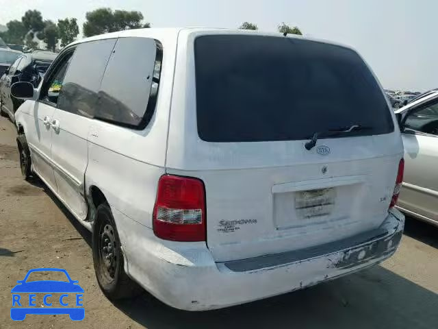 2003 KIA SEDONA KNDUP131136388025 image 2