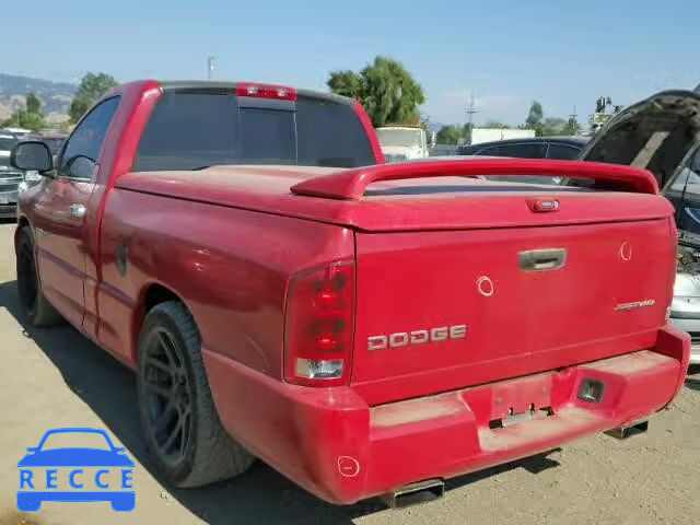 2004 DODGE RAM SRT10 3D7HA16H34G154941 image 2