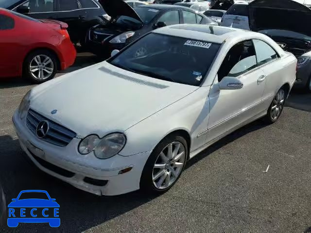 2007 MERCEDES-BENZ CLK WDBTJ56J57F210736 image 1