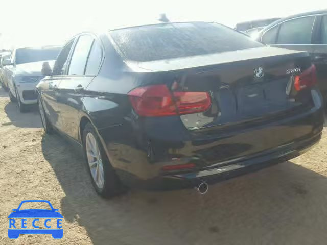 2017 BMW 320 WBA8A9C36HK864798 image 2