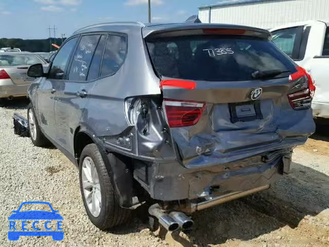 2016 BMW X3 5UXWZ7C52G0R32046 image 2