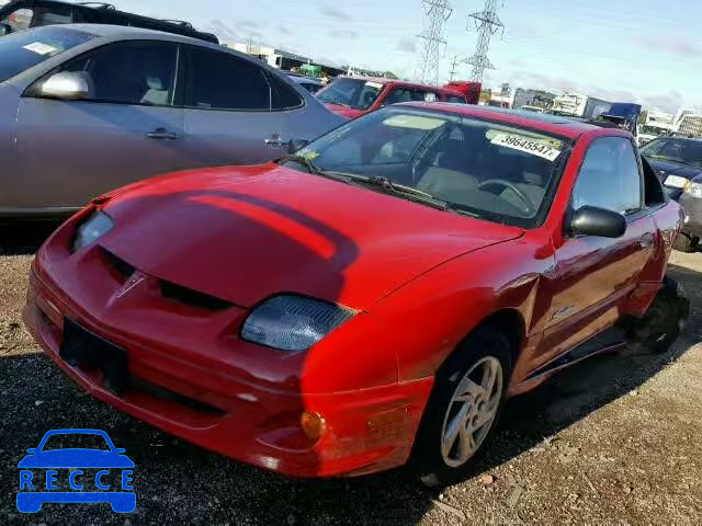 2000 PONTIAC SUNFIRE 3G2JB1243YS147782 image 1