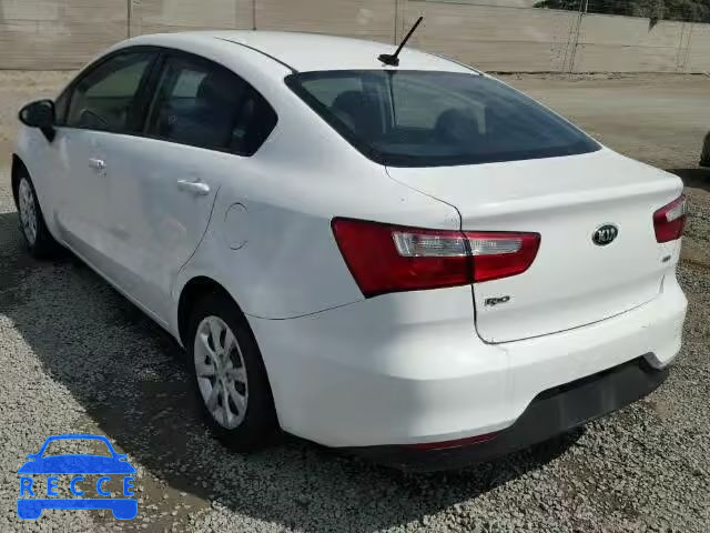 2017 KIA RIO KNADM4A38H6040449 image 2