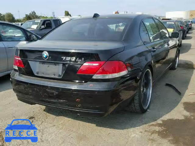 2007 BMW 750 WBAHN83597DT67487 зображення 3