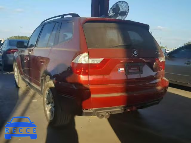 2009 BMW X3 WBXPC93439WJ28383 image 2