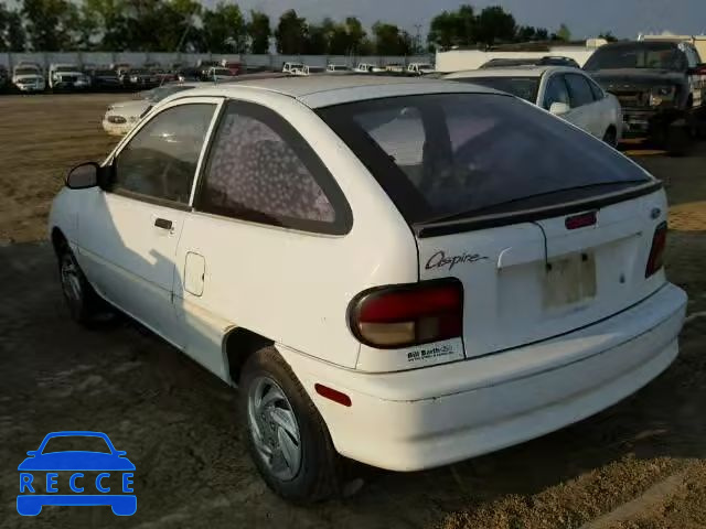 1996 FORD ASPIRE KNJLT05H6T6167206 image 2