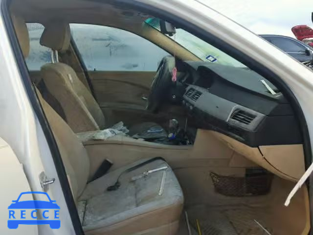 2005 BMW 530 WBANA735X5B815642 image 4