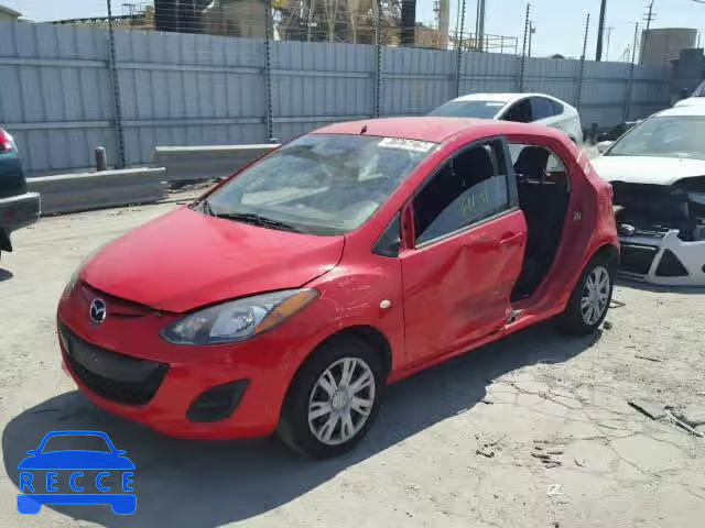 2014 MAZDA MAZDA2 JM1DE1KZ2E0186426 image 1