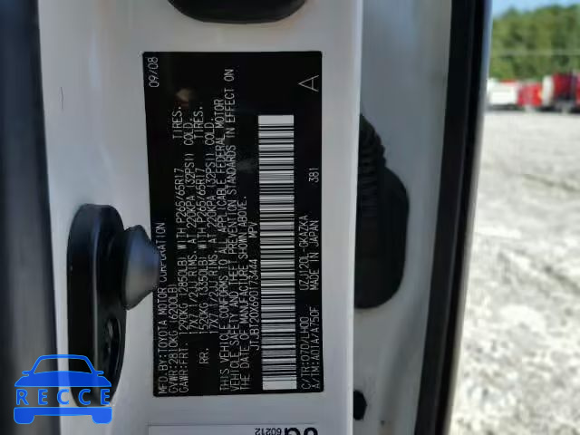 2009 LEXUS GX 470 JTJBT20X690173444 image 9