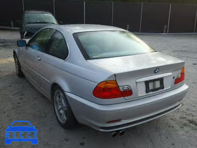 2001 BMW 330 WBABN53451JU22960 image 2