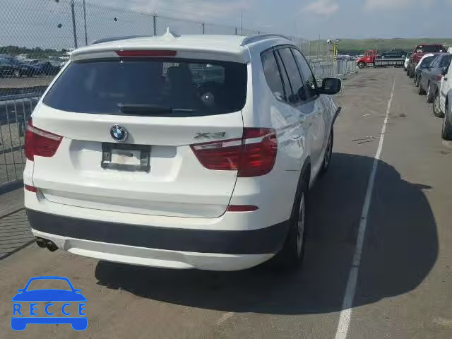 2012 BMW X3 5UXWX5C54CL727170 зображення 3