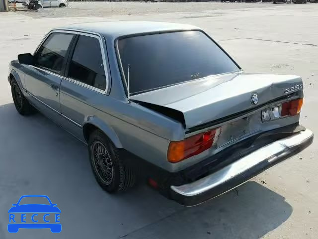 1985 BMW 325E WBAAB540XF9512033 image 2