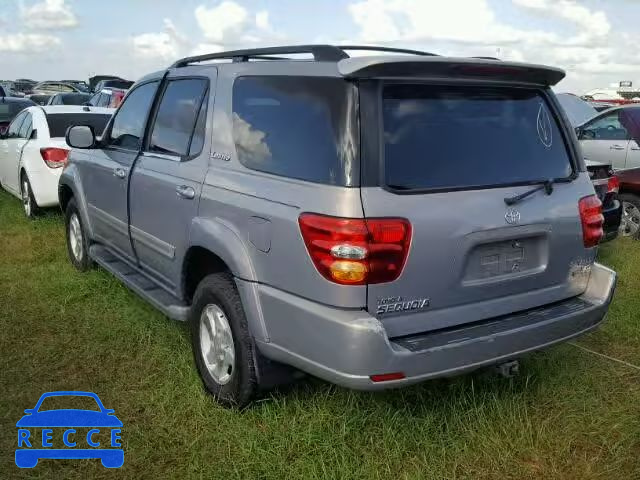 2001 TOYOTA SEQUOIA 5TDZT38A11S021418 image 2