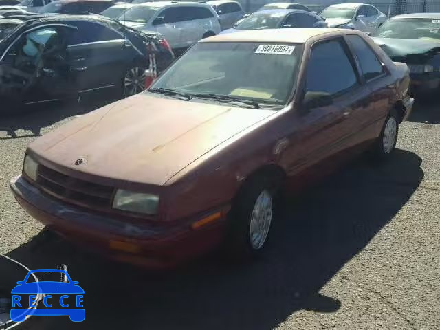 1993 DODGE SHADOW 1B3XP24D6PN522276 image 1