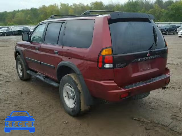 2000 MITSUBISHI MONTERO JA4LS31H8YP016778 image 2