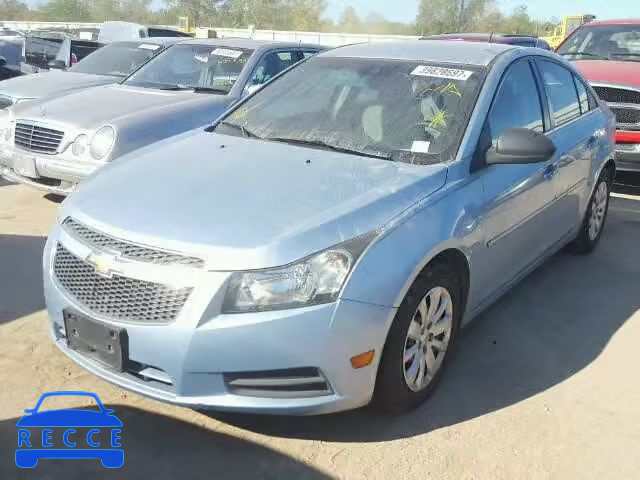 2011 CHEVROLET CRUZE 1G1PC5SH5B7178012 зображення 1