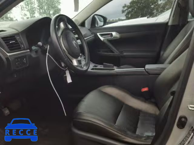 2011 LEXUS CT JTHKD5BH0B2027105 image 4