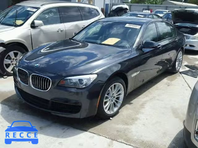 2014 BMW 750 WBAYE8C57ED134690 зображення 1