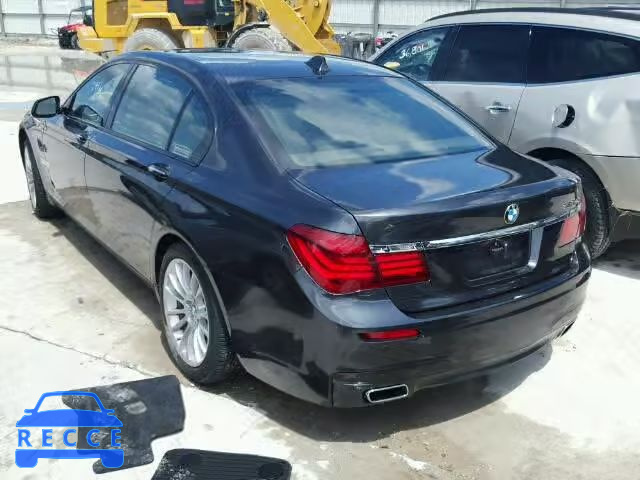 2014 BMW 750 WBAYE8C57ED134690 зображення 2