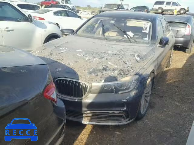 2016 BMW 740 WBA7E2C55GG714420 image 1