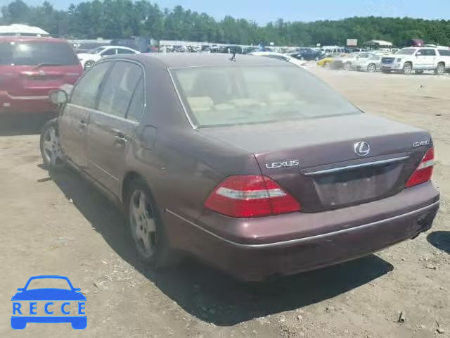 2006 LEXUS LS JTHBN36F165039391 зображення 2