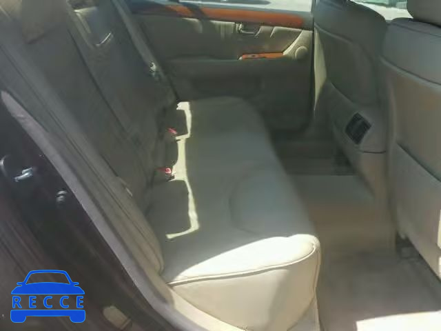 2006 LEXUS LS JTHBN36F165039391 зображення 5