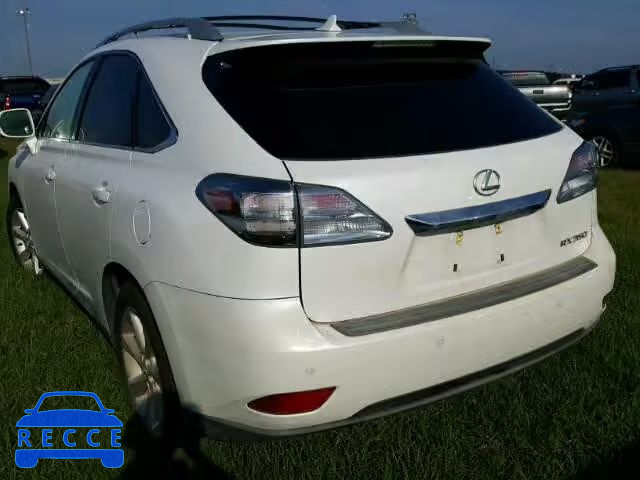 2011 LEXUS RX 2T2ZK1BA2BC048911 image 2