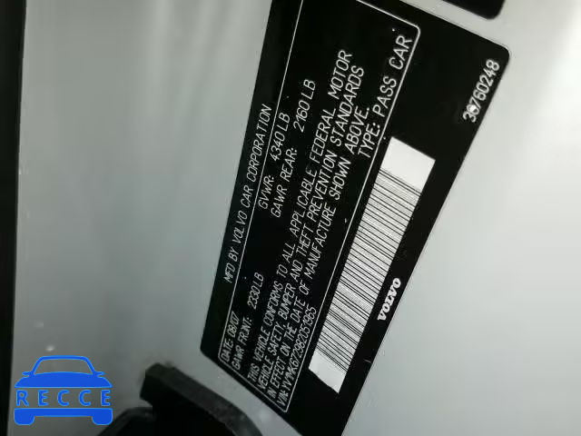 2008 VOLVO C30 YV1MK672982051965 image 9