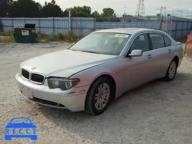 2002 BMW 745 WBAGN63462DR02159 Bild 1