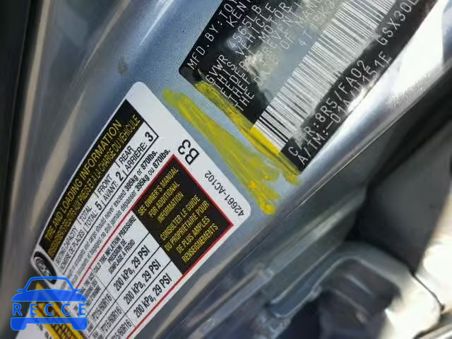 2007 TOYOTA AVALON 4T1BK36B37U225153 Bild 8