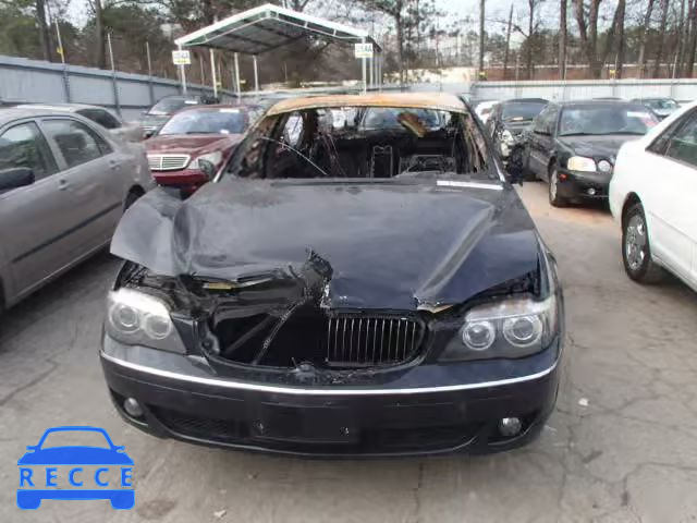 2006 BMW 750 WBAHN83506DT64119 зображення 8