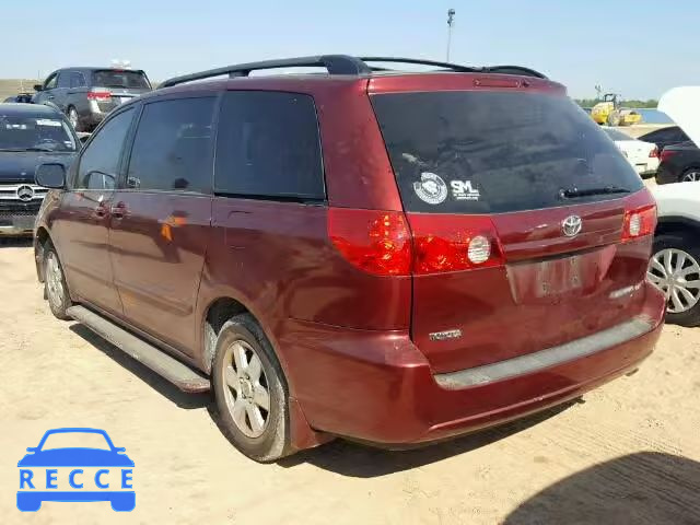 2009 TOYOTA SIENNA 5TDZK23C59S265543 image 2
