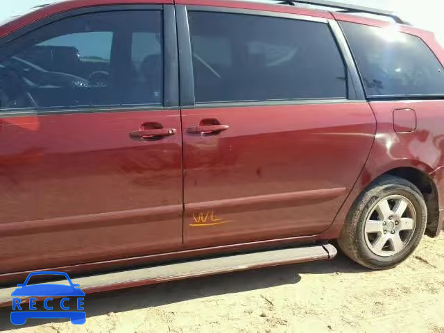 2009 TOYOTA SIENNA 5TDZK23C59S265543 image 8