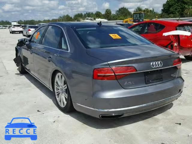 2015 AUDI A8 WAU32AFDXFN001737 image 2