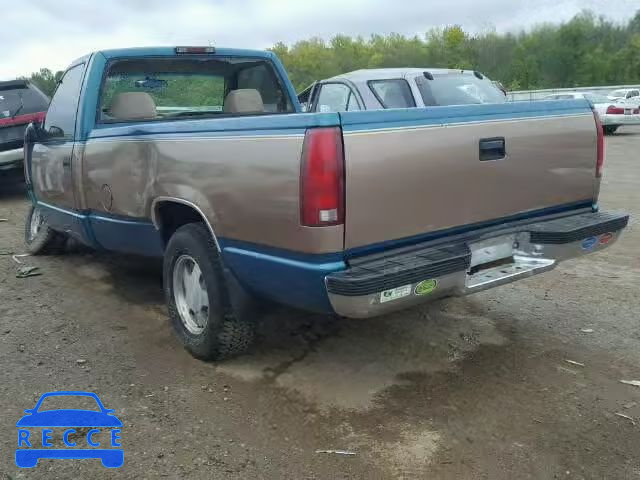 1997 GMC SIERRA 1GTEC14R6VZ509556 image 2