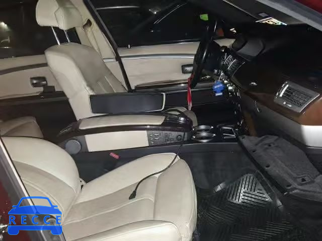 2006 BMW 750 WBAHN83566DT63413 зображення 4