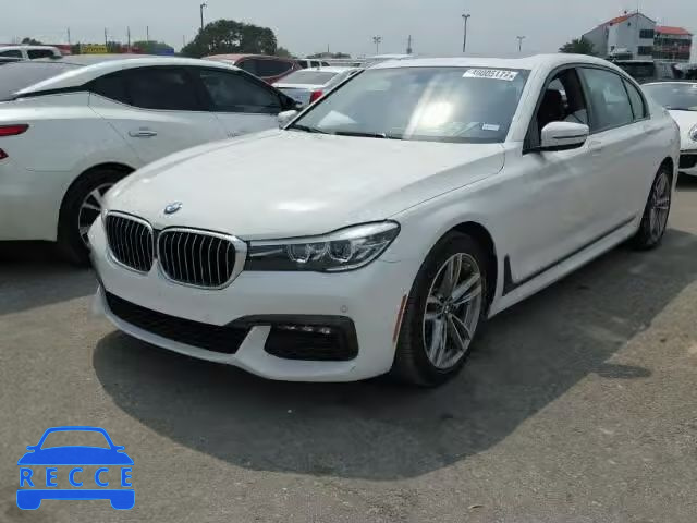 2016 BMW 740 WBA7E2C58GG548393 image 1