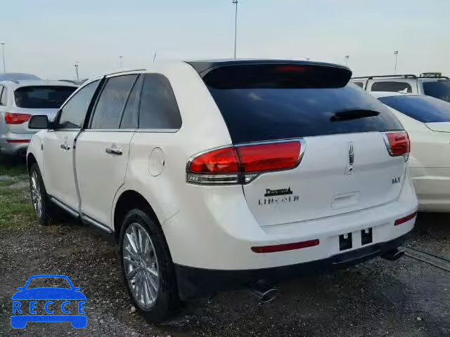 2013 LINCOLN MKX 2LMDJ6JK6DBL43093 image 2