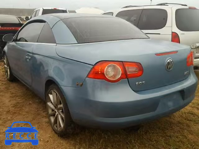 2007 VOLKSWAGEN EOS WVWDA71F07V052963 image 2