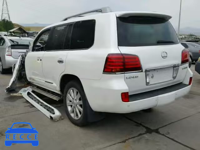 2009 LEXUS LX 570 JTJHY00W394029057 image 2