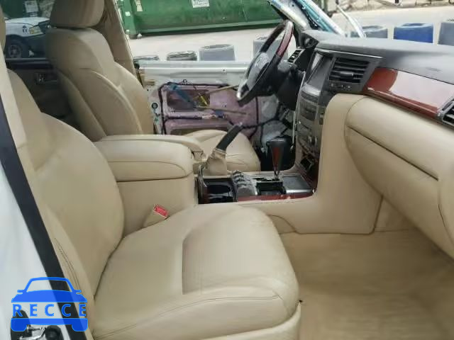 2009 LEXUS LX 570 JTJHY00W394029057 image 4