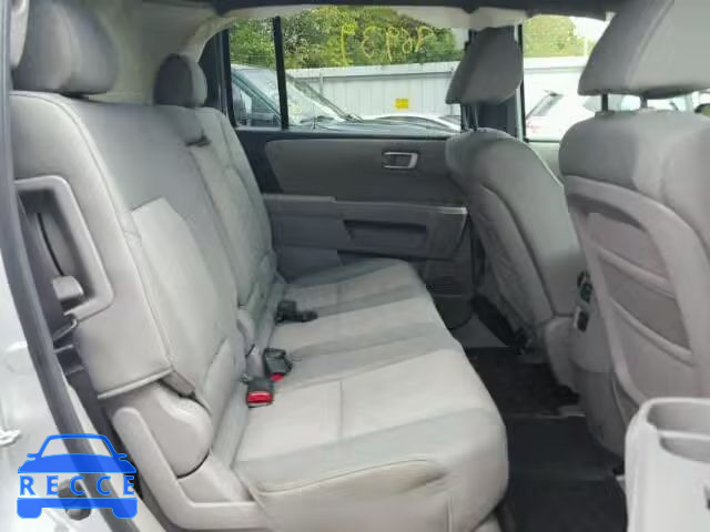 2010 HONDA PILOT LX 5FNYF4H28AB030395 image 5