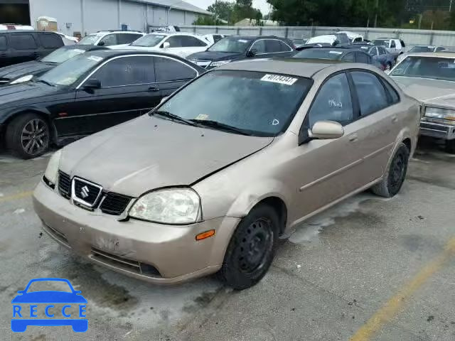 2004 SUZUKI FORENZA KL5JD52Z84K994561 image 1