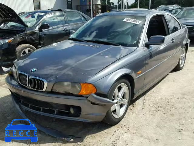 2001 BMW 325 WBABN33451JW57458 image 1