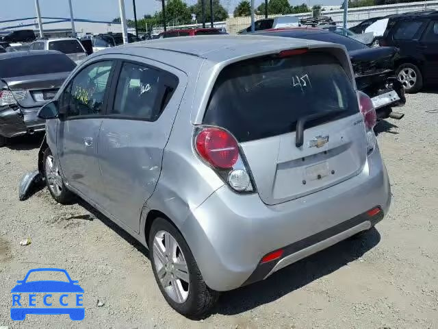 2014 CHEVROLET SPARK KL8CD6S90EC443473 image 2