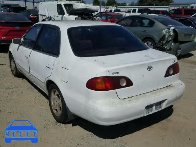 2001 TOYOTA COROLLA 1NXBR12E91Z537288 image 2