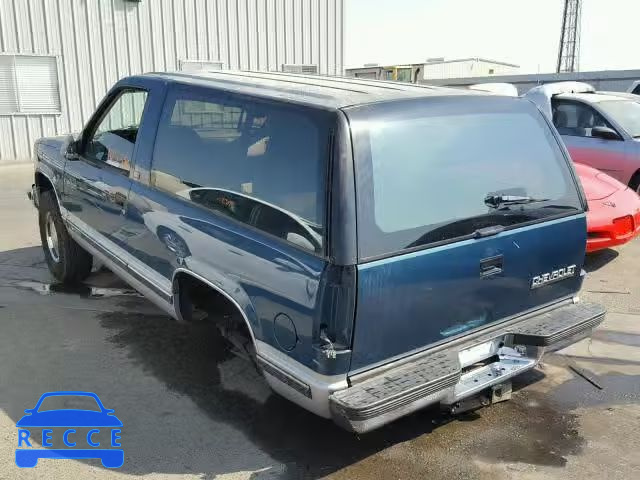 1993 CHEVROLET BLAZER 1GNEK18K4PJ360931 Bild 2