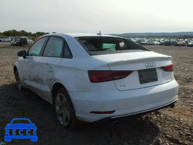 2017 AUDI A3 WAUB8GFF3H1010742 image 2